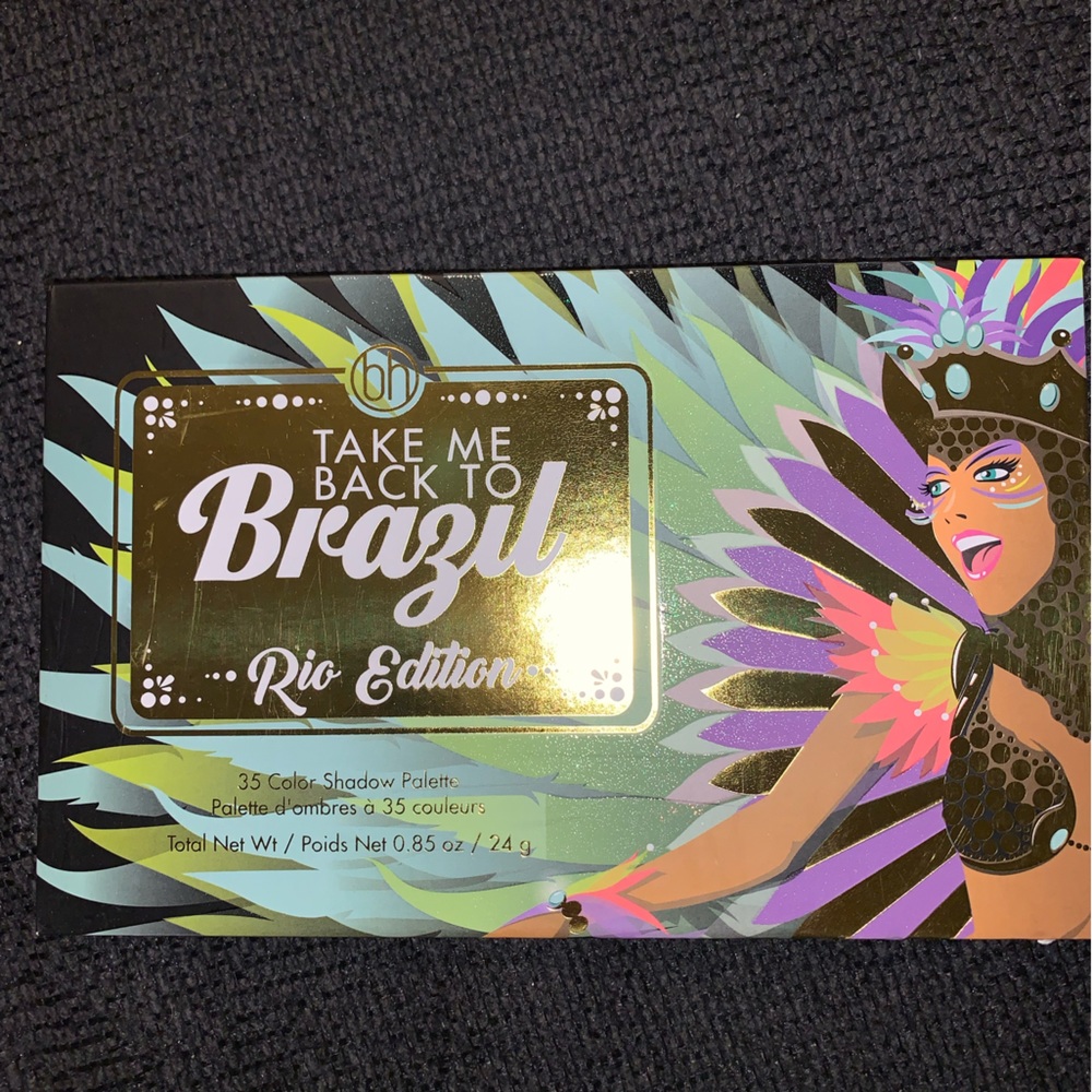 BH Cosmetics Take me back to Brazil/Rio Edition eyeshadow palette